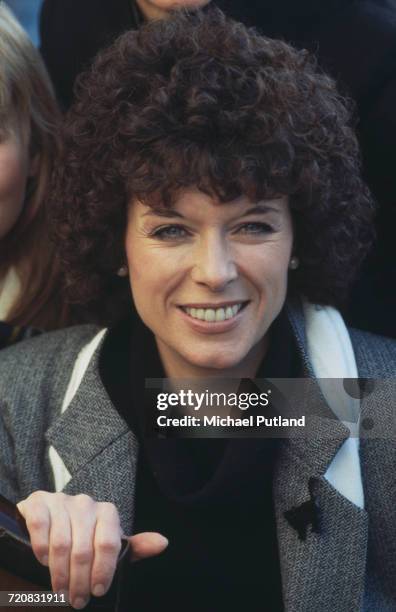 English actress Jill Gascoigne, 1984.