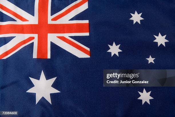 australian flag - australia national flag stock pictures, royalty-free photos & images