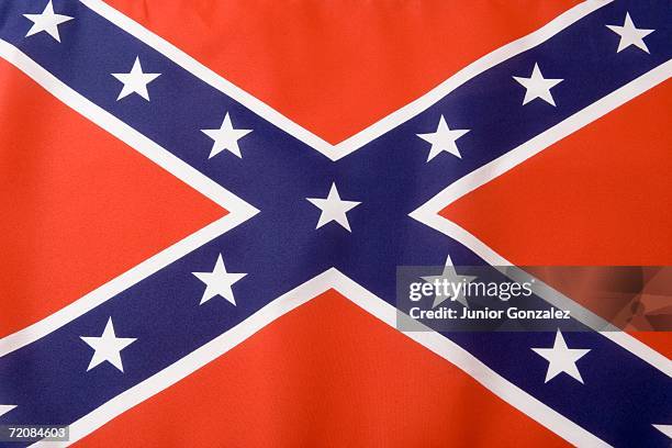 southern states flag - confederate flag stock-fotos und bilder