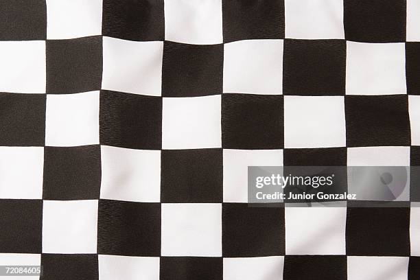 checkered flag - bandeira de chegada imagens e fotografias de stock