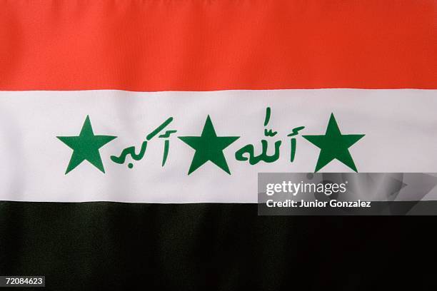 flag of iraq - iraqi flag stock pictures, royalty-free photos & images