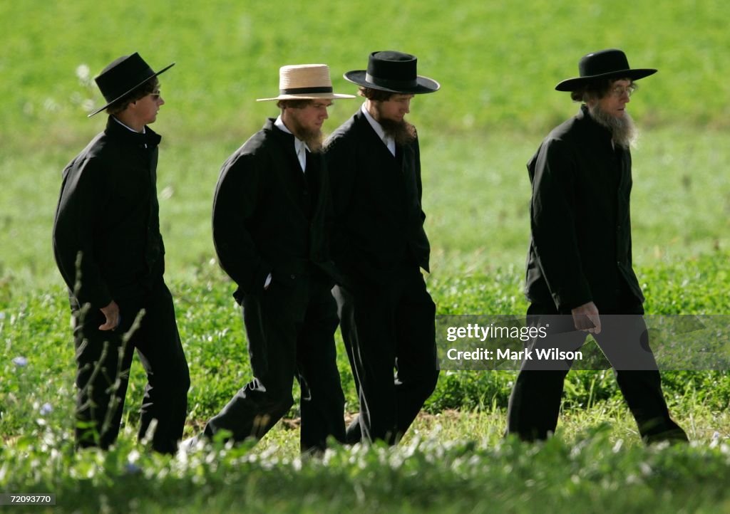 Funerals Held For Amish Girls Murdered In Pennsylvania Schoolhouse