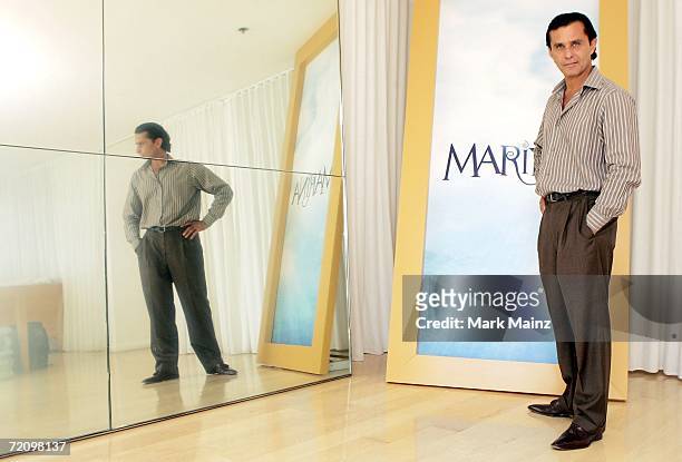 Actor Humberto Zurita poses for a portrait on October 5, 2006 at the Mondrian Hotel in Hollywood, California.