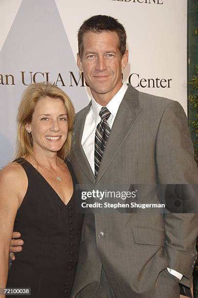 Actor James Denton and wife Erin O'Brien attend The Millennium Ball 2006 at the Ronald Reagan UCLA Medical Center on October 5, 2006 in Los Angeles,...