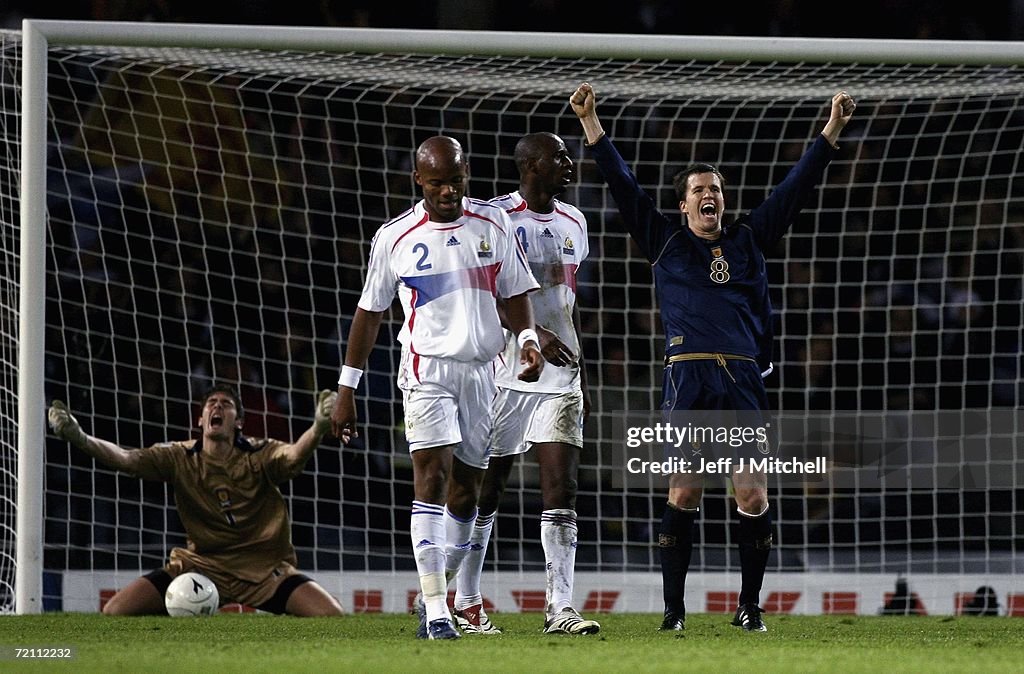 EURO2008 Qualifier: Scotland v France