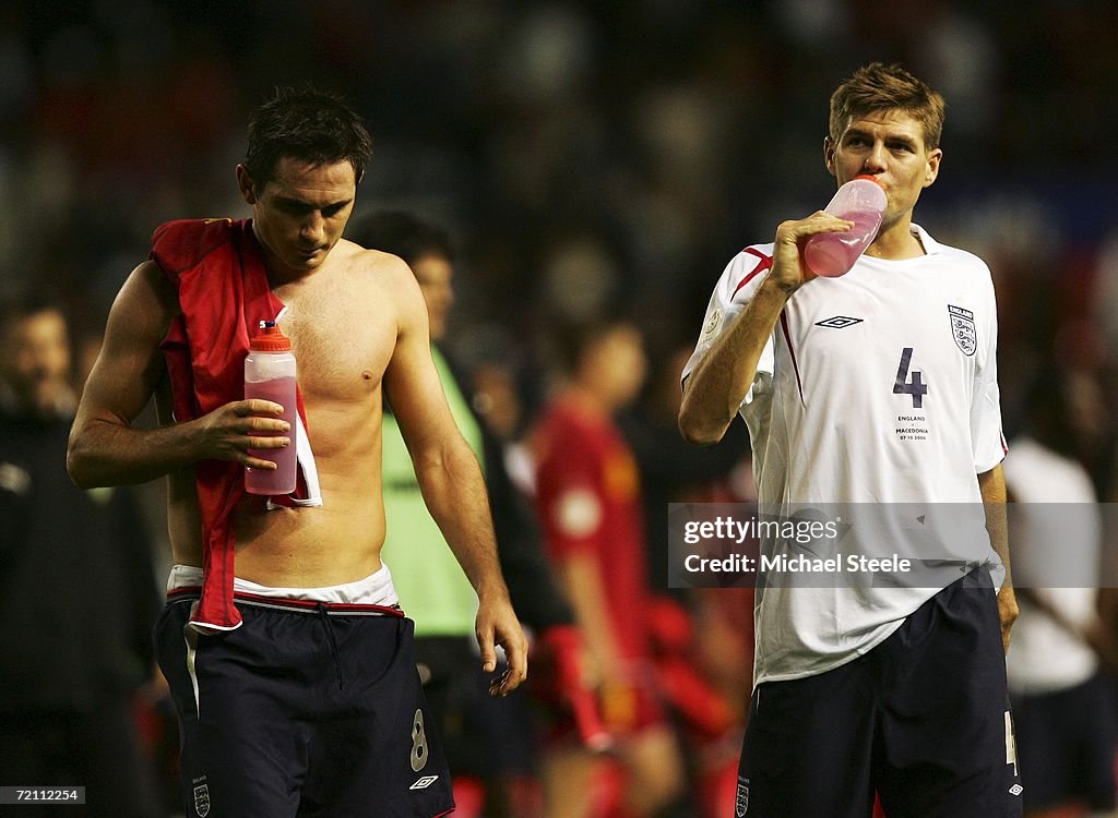 Euro2008 Qualifier: England v Macedonia