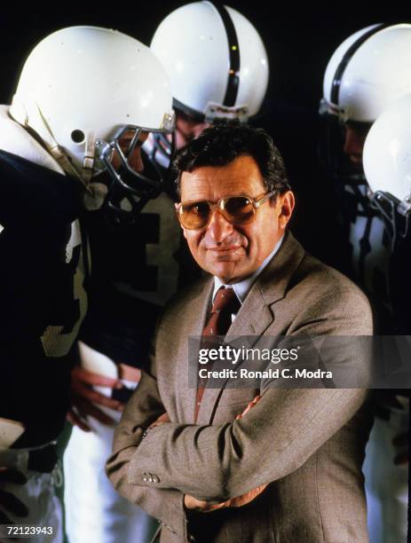 Penn State Head Football Coach Joe Paterno Photos and Premium High Res