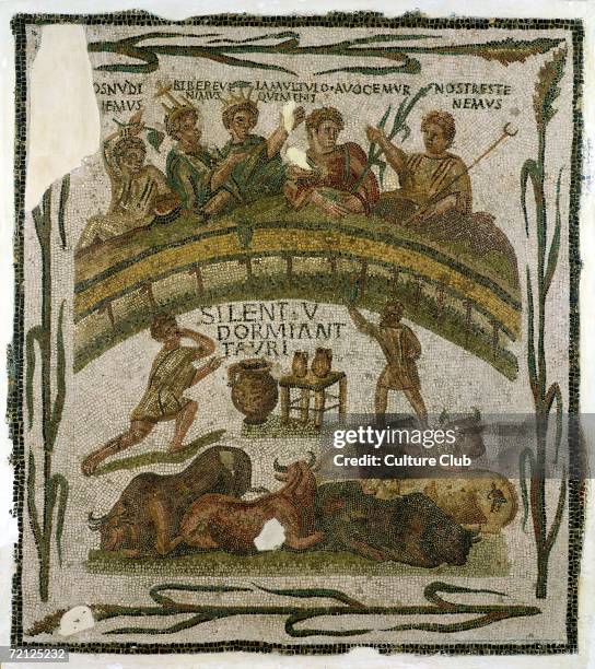 The Costume Banquet, from El-Jem c.200-220
