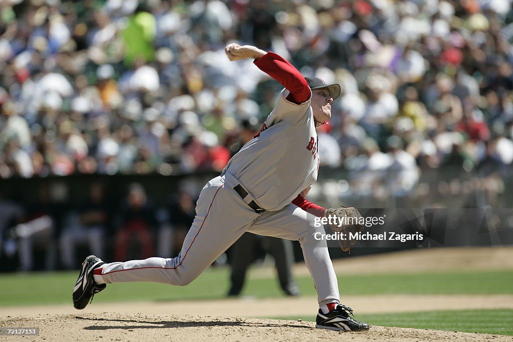 Boston Red Sox v Oakland Athletics