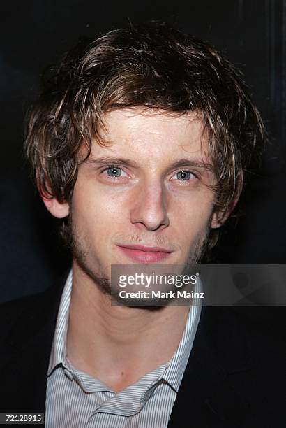 Actor Jamie Bell attends the premiere of Paramount's "Flags Of Our Fathers" October 9, 2006 at the Academy for Motion Picture Arts and Sciences in...