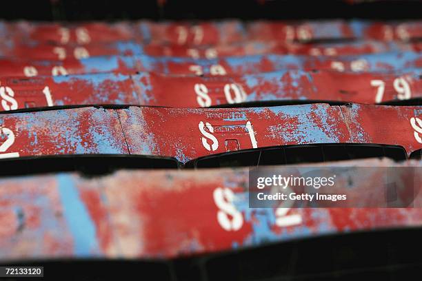 General view of Selhurst Park, home of Crystal Palace Football Club, on the day that the freehold of the stadium was sold for GBP12million, on...