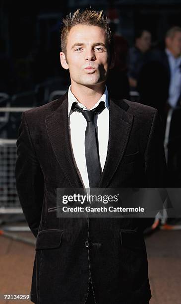 Actor Julian Bennett arrives at the UK premiere of 'The Aryan Couple' at the Odeon West End on October 10, 2006 in London, England.