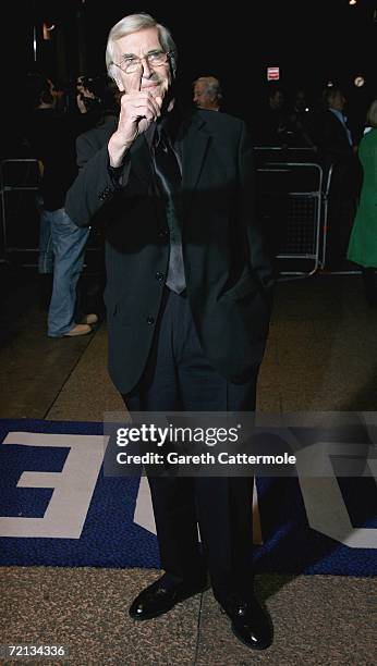 Actor Martin Landau arrives at the UK premiere of 'The Aryan Couple' at the Odeon West End on October 10, 2006 in London, England.