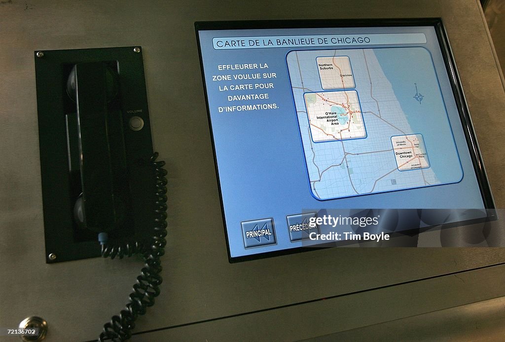 Multi-Lingual Travel Information Kiosks Debut At O'Hare