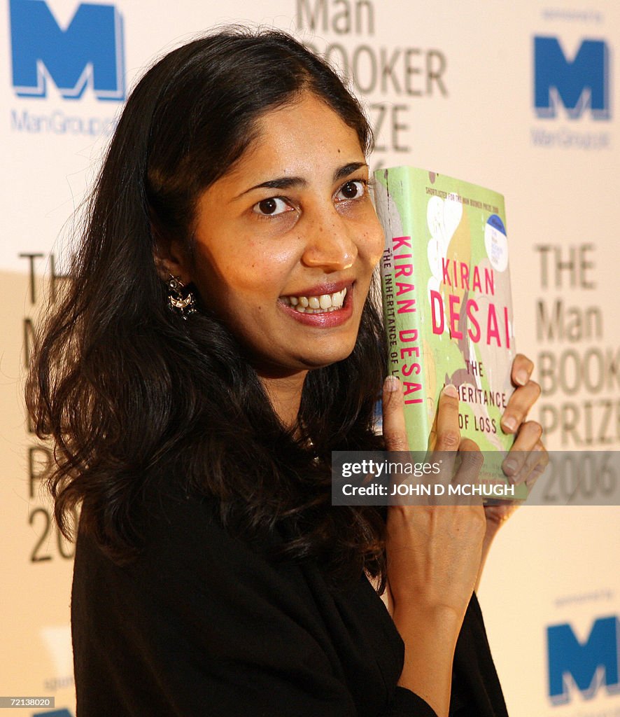 Booker Prize winner Kiran Desai, who wro