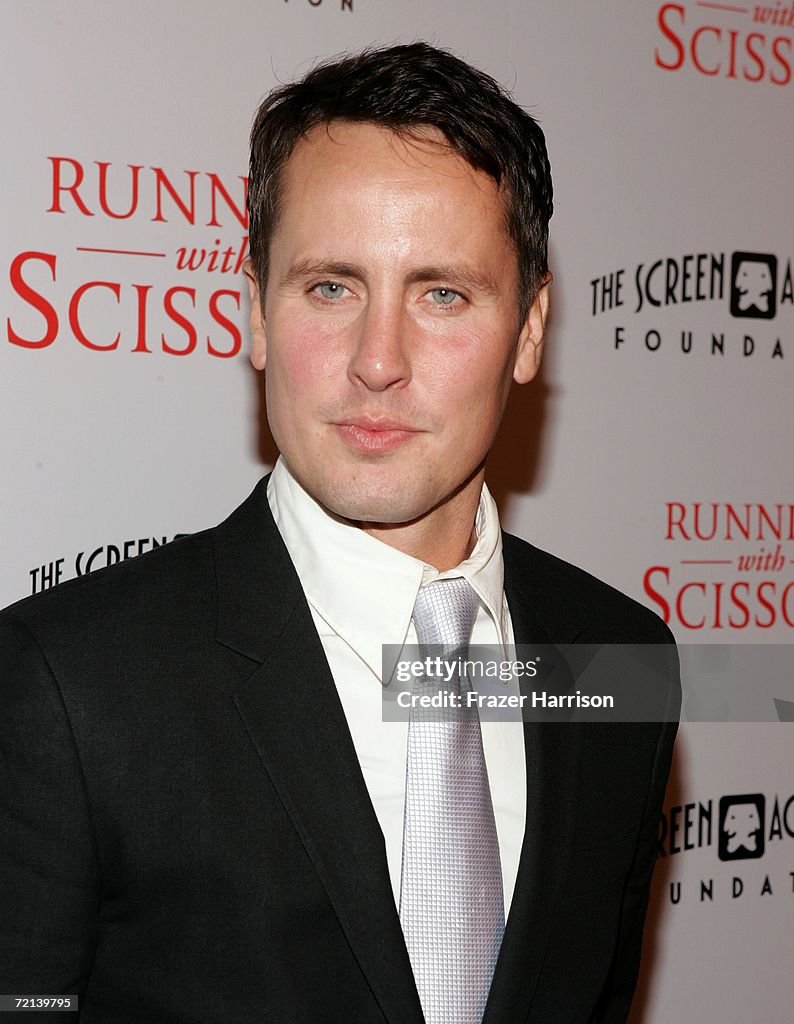 Premiere Sony Feature Running With Scissors - Arrivals