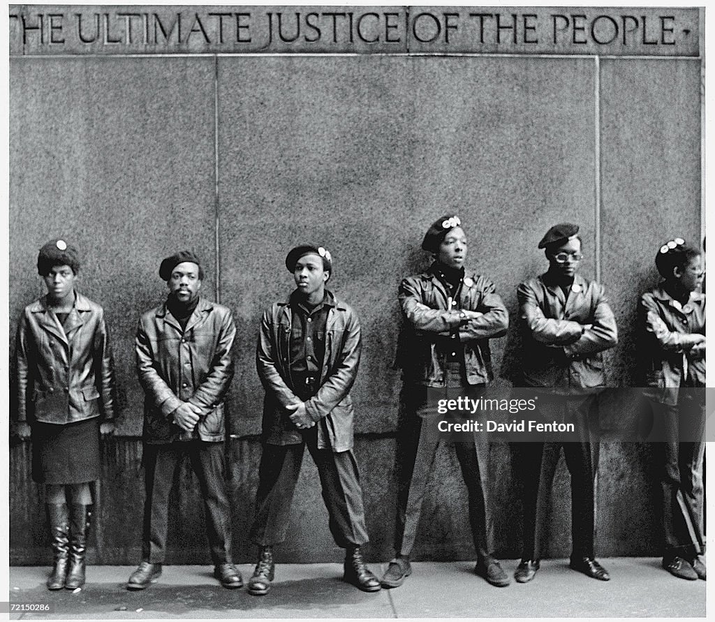 Black Panthers Protest 'Panther 21' Trial