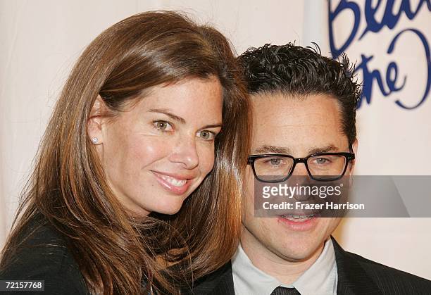 Producer J.J. Abrams and wife Katie McGrath arrives at the Children's Defense Fund 16th Annual Los Angeles 'Beat the Odds Awards' held on October...
