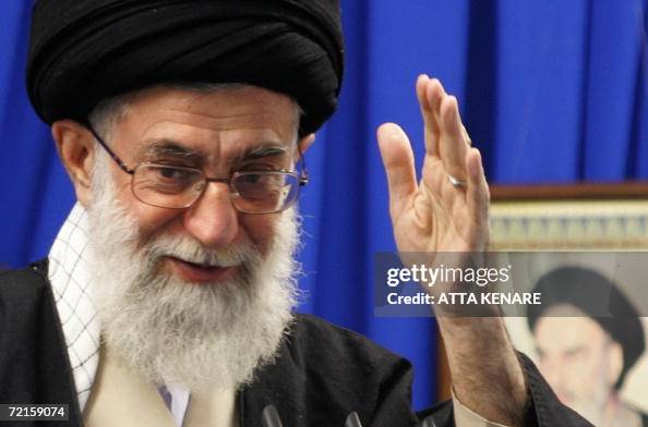 Iran's supreme leader Ayatollah Ali Kham Iran's supreme leader Ayatollah Ali Kham