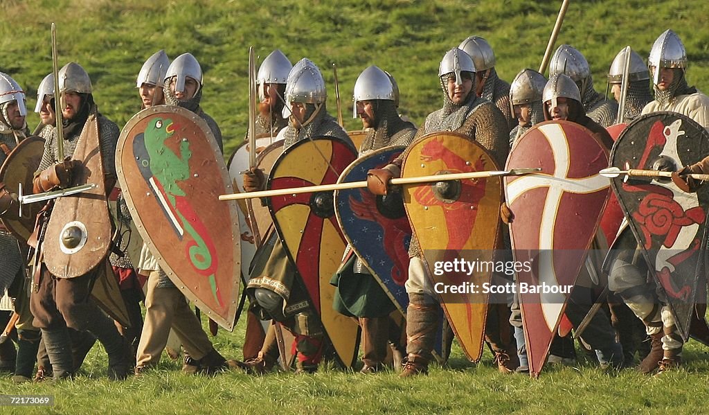 Battle Of Hastings Re-Enactment Marks 940th Anniversary