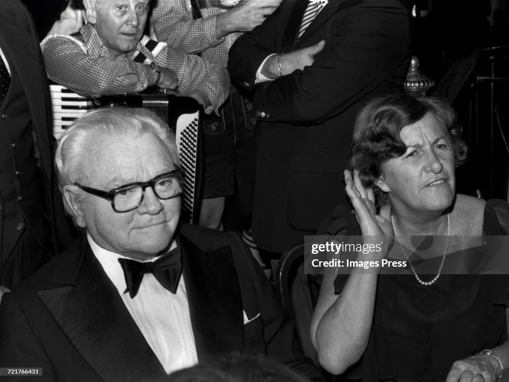 James Cagney attends the "Ragtime" Premiere After-Party at Luchow's Restaurant