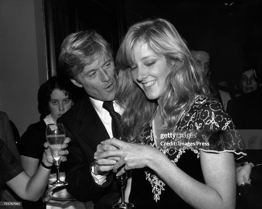 Robert Redford and daughter Shauna...