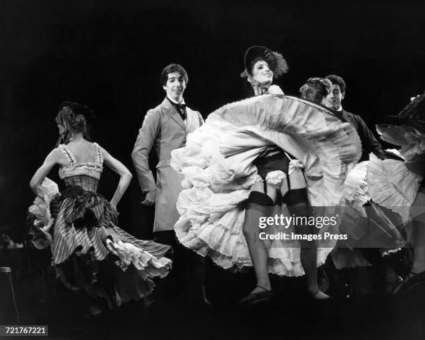 Ron Reagan Jr performing with the Joffrey Ballet circa 1982 in New York City.