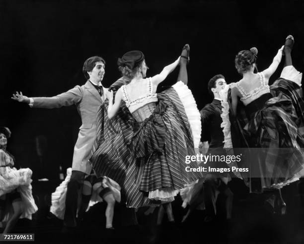 Ron Reagan Jr performing with the Joffrey Ballet circa 1982 in New York City.