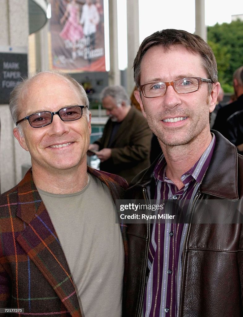 Dan Butler and Richard Waterhouse attend the opening performance of