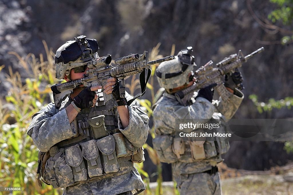 U.S. Forces Hunt Taliban Near Pakistan Border