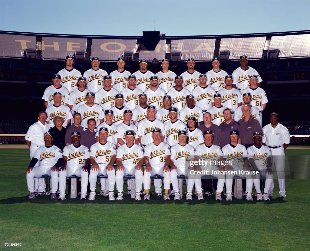 Oakland Athletics Team Photo