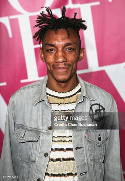 Rapper Tricky attends 944 Magazine's 'Don't Tell My Booker' party at the Vanguard on October 16, 2006 in Los Angeles, California.