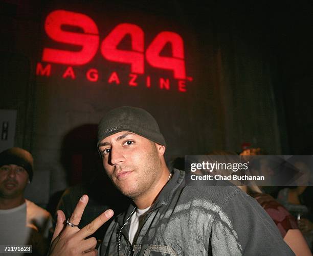 Magazine Publisher Mark Lotenberg attends 944 Magazine's 'Don't Tell My Booker' party at the Vanguard on October 16, 2006 in Los Angeles, California.