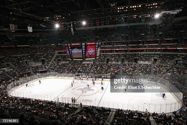 General view of the Bank Atlantic Center home of the Florida Panthers during their game against the Carolina Hurricanes on October 11, 2006 in...