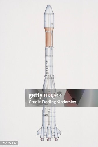 Ariane, space rocket. Ariane, space rocket.
