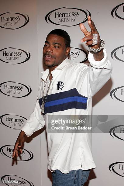 Actor Tracy Morgan arrives at "The Global Art Of Mixing" concert presented by Hennessy Artistry on October 17, 2006 in New York City.