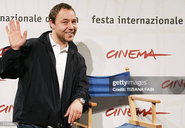 English actor Stephen Graham poses during the photocall of "This is England" directed by English Shane Meadows at the first edition of Rome Film...