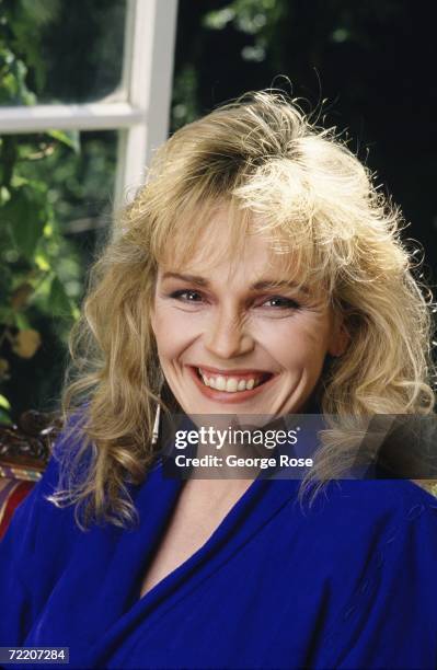 Actress Sagan Lewis poses during a 1988 Los Angeles, California, photo portrait session. Ms. Lewis played Dr. Jacqueline Wade on the hit TV show "St....