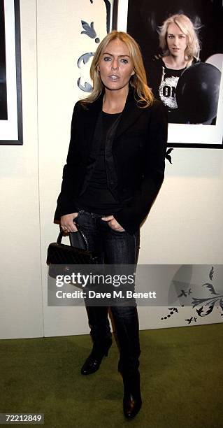 Patsy Kensit attends the launch party of 'Edun One' hosted by Ali Hewson, at Harvey Nichols on October 18, 2006 in London, England.