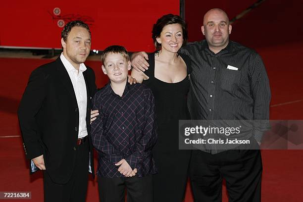 Actors Stephen Graham, Thomas Turgoose, Jo Hartley and director Shane Meadows attend the premiere of the movie "This Is England" on the sixth day of...