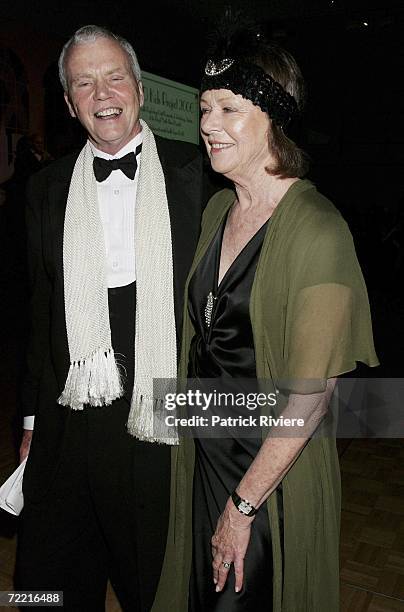 Dr. Antony Kidman, Dr of Clinical Psychology and his wife Janelle attend the SAD KIDS Dance The Blues Away fundraiserat Luna Park on October 19, 2006...