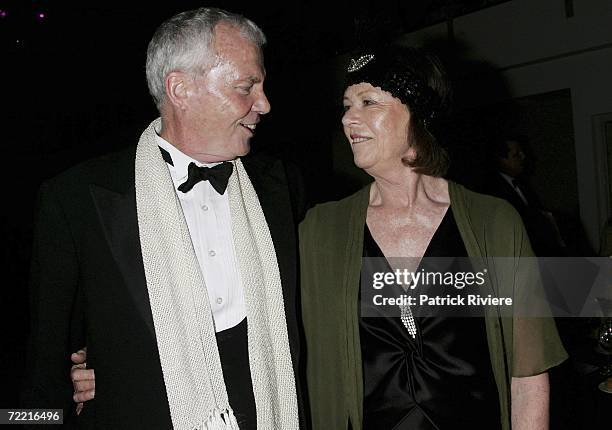 Dr. Antony Kidman, Dr of Clinical Psychology and his wife Janelle attend the SAD KIDS Dance The Blues Away fundraiserat Luna Park on October 19, 2006...