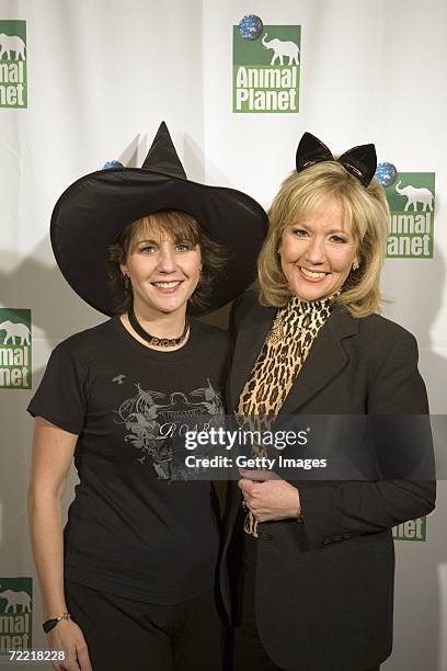 Mauren Smith, Animal Planet GM, and Ann Martin arrive at the Animal Planet ROAR event at Highland LA in Hollywood October 18, 2006 in Los Angeles.