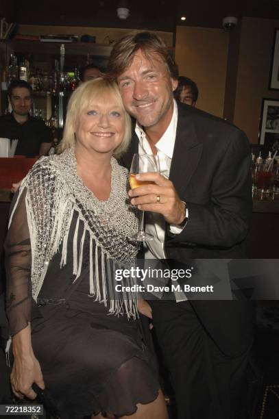 Judy Finnigan and Richard Madeley attend Bill Wyman's 70th birthday party at Ronnie Scotts Jazz club, on October 18, 2006 in London, England.