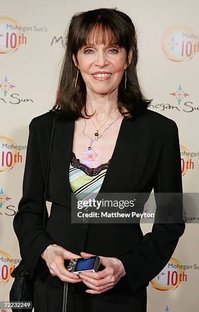 Actress Barbara Feldon at the Afterglow party during the Mohegan Sun 10th Anniversary celebration in the Cabaret Theatre at Mohegan Sun October 20,...