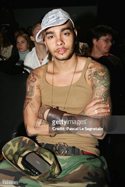 Singer Timati attends the Konstant in Gayday Fashion Show as part of Russian Fashion Week Spring/Summer 2007 on October 21, 2006 in Moscow, Russia.