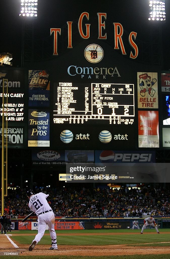 World Series Game 2: St. Louis Cardinals v Detroit Tigers