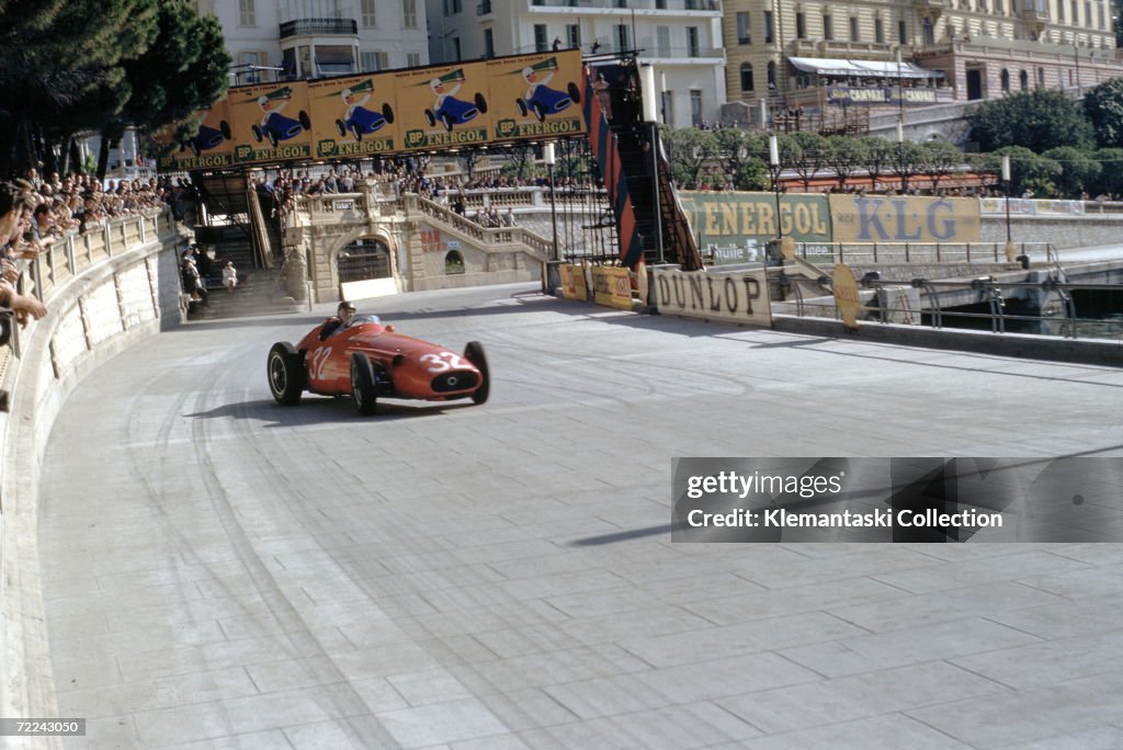 Fangio At Monaco