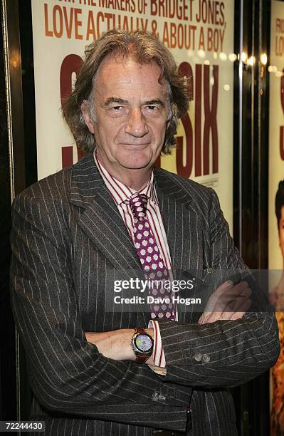 Designer Paul Smith arrives at the UK Premiere of "Sixty Six" at Empire Cinema, Leicester Square on October 23, 2006 in London, England.