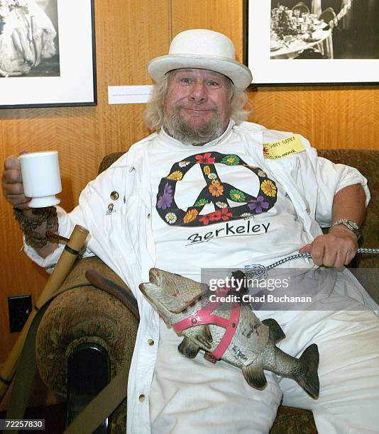 Wavy Gravy attends a screening of ?Woodstock? with a cast and crew reunion at the Academy of Motion Picture Arts and Sciences on October 24, 2006 in...